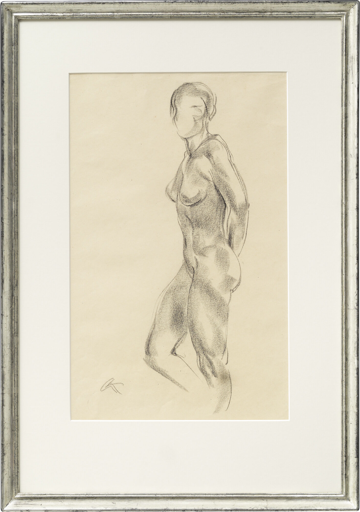 Billede "Stående kvindelig nøgen" von Georg Kolbe
