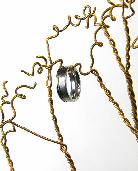 Wall object "Jewellery Tree"