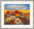Tableau « Champ de fleurs » (Originale / Pièce unique), encadré