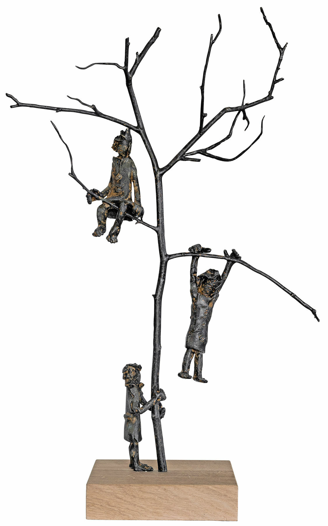 Sculpture "Tree of Joy", bronze by Freddy de Waele