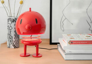 Lampe de table LED "Bumble XL", version rouge, dimmable - Design Gustav Ehrenreich von Hoptimist