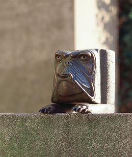 Skulptur "Hektor", brons av Paul Wunderlich