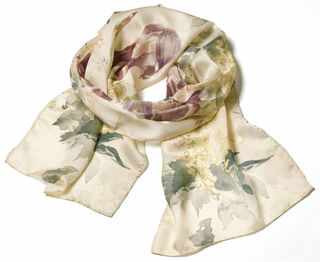 Silk scarf "Hommage à Manet"