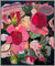 Bild "Kiss Pink" (2025) (Original / Unikat), gerahmt