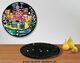 (928B) Wandteller "Die Antipoden" von Friedensreich Hundertwasser