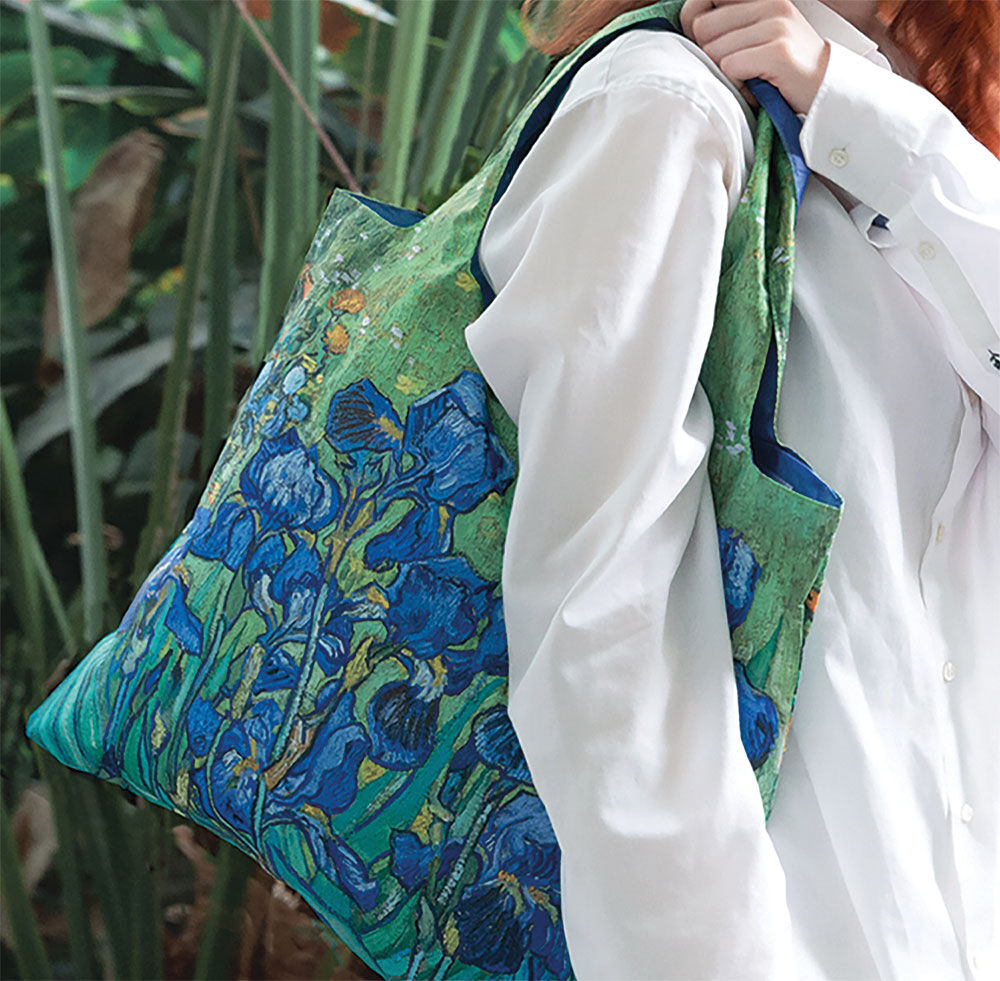 Tote bag "Irises" by Vincent van Gogh