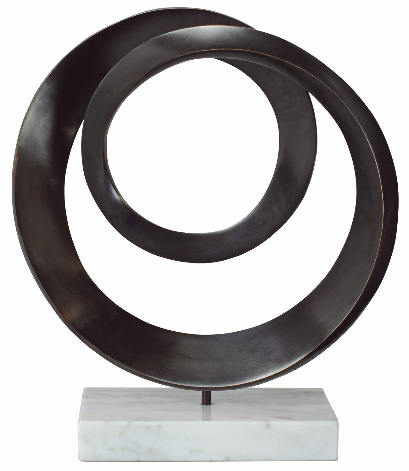 Sculpture "Infinité" (2021), bronze von Yves Rasch