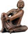 Skulptur "Den syngende mand" (1928), reduktion i bronze, højde 20 cm
