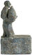 Skulptur "Hoffnungsträger" (2022), Version Bronze grau von Christoph Fischer