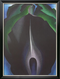 Picture "Jack-in-the-Pulpit No. IV" (1930), framed by Georgia O'Keeffe
