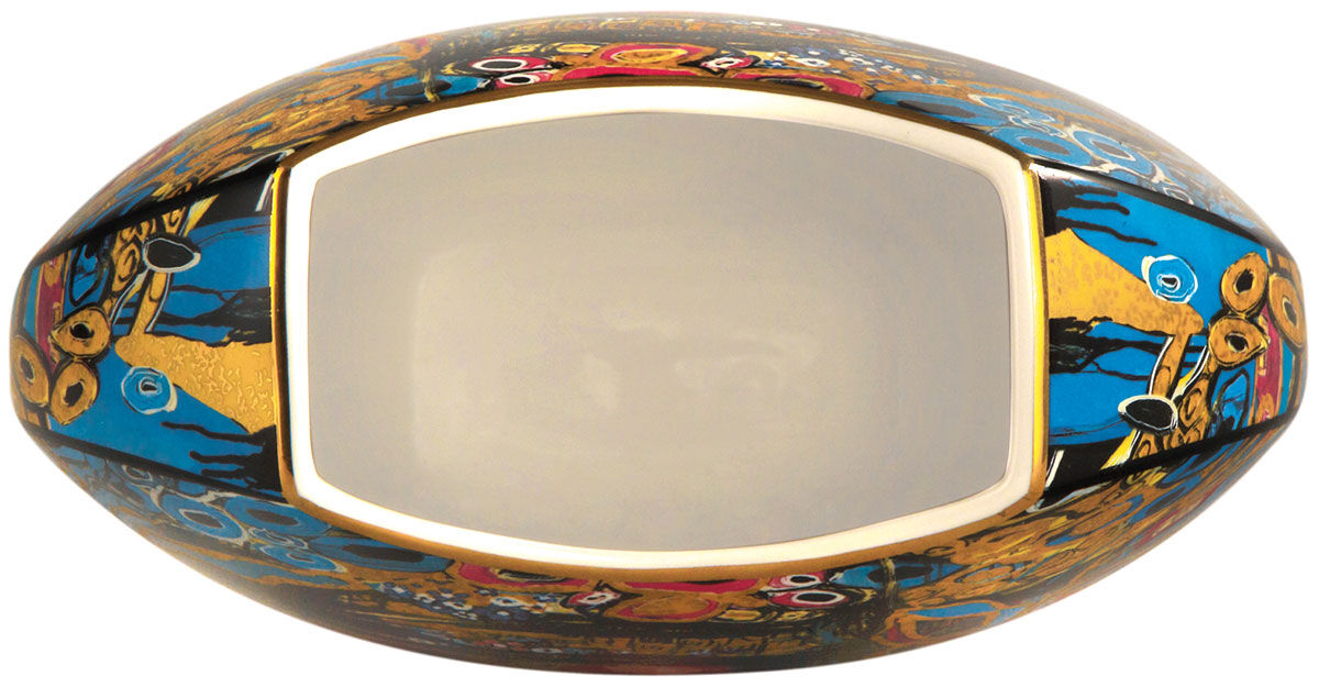 Porzellanvase "Aphrodite" mit Golddekor von Lana Frey