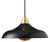 Loftslampe "Urban Wide Matt Black"