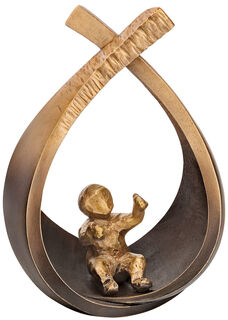 Skulptur "Geburt", Bronze