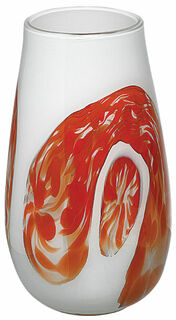 Glass vase "Vulcano"