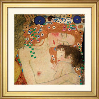 Picture "Mother and Child" (1905), framed