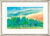 Quadro "Sera a Møn" (2009), versione con cornice color argento