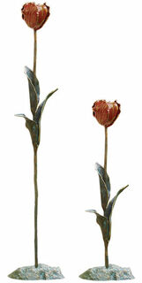 2 Gartenobjekte "Tulpen" im Set