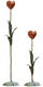 2 Gartenobjekte "Tulpen" im Set