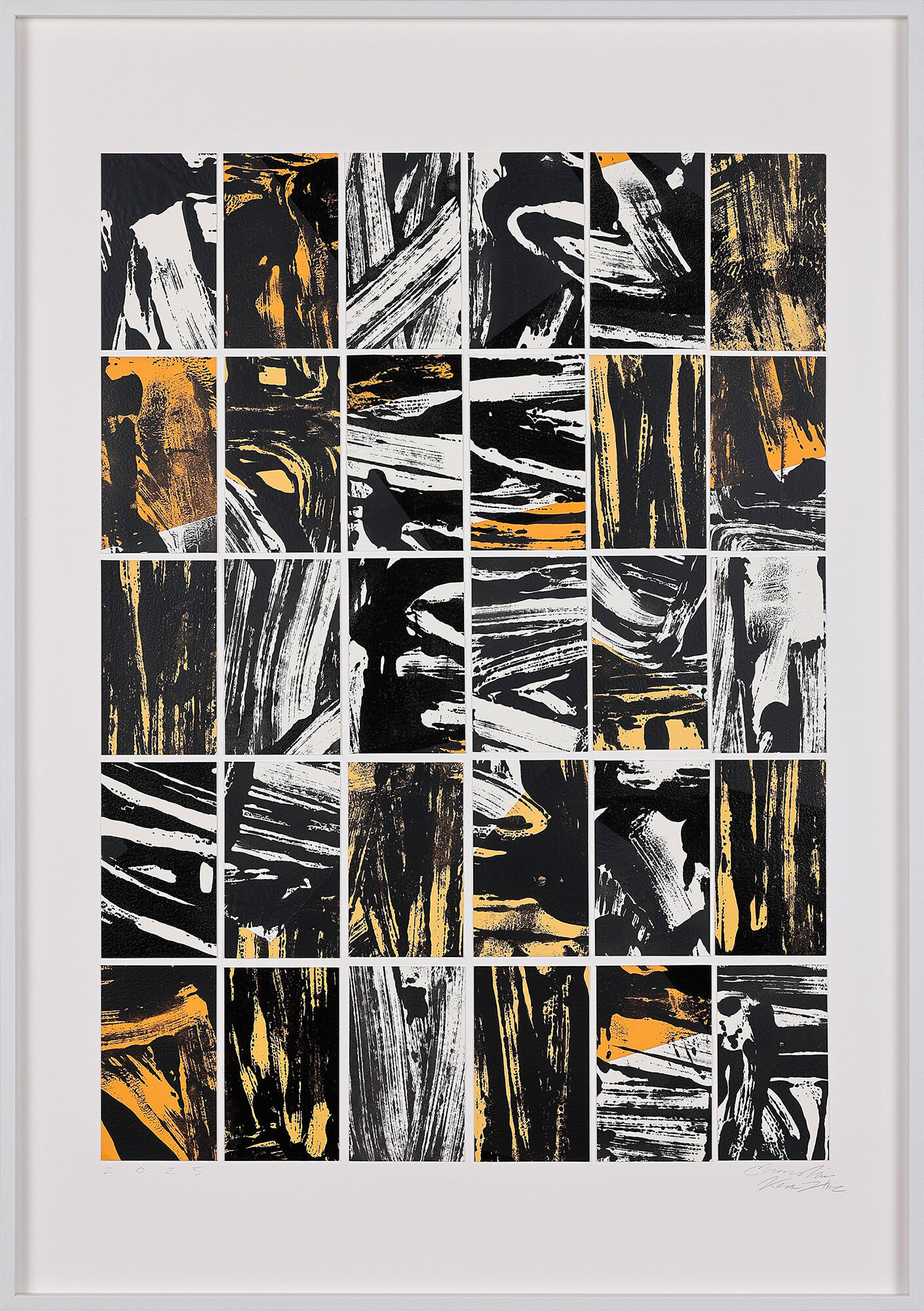 Picture "Untitled P167_25" (2025) (Unique piece) by Christian KERA Hinz