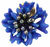 Brooch "Blue Cornflower"