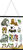 Poster incl. ophangbalk "Count With Us - Wonderfully Wild!" - Ontwerp Claudia Stöckl