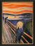 Picture "The Scream" (1895), framed