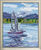Billede "Båd på Starnberger See", indrammet