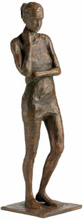 Skulptur "Besinnung", Bronze