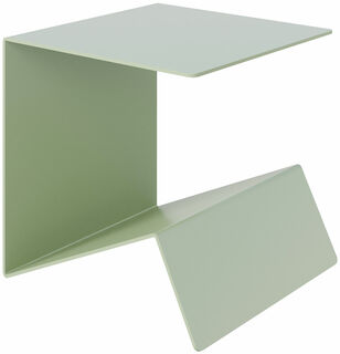 Multifunctional side table "BUK", green version
