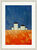 Tableau "Paysage avec cinq maisons" (1928/29), encadré