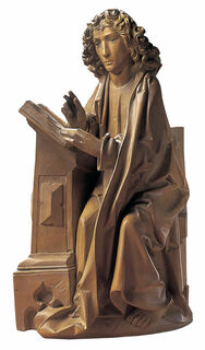 Skulptur "Evangelist Johannes" (Originalgröße), Kunstguss