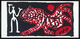 Quadro "Tigre e cacciatore" (1990 circa) di A. R. Penck