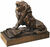 Skulptur "Den grædende løve" (Le lion qui pleure), version i bundet bronze