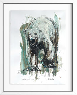 Tableau "Polarbear_5.1" (2025) (Pièce unique)