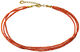 Necklace "Ruby" by Petra Waszak