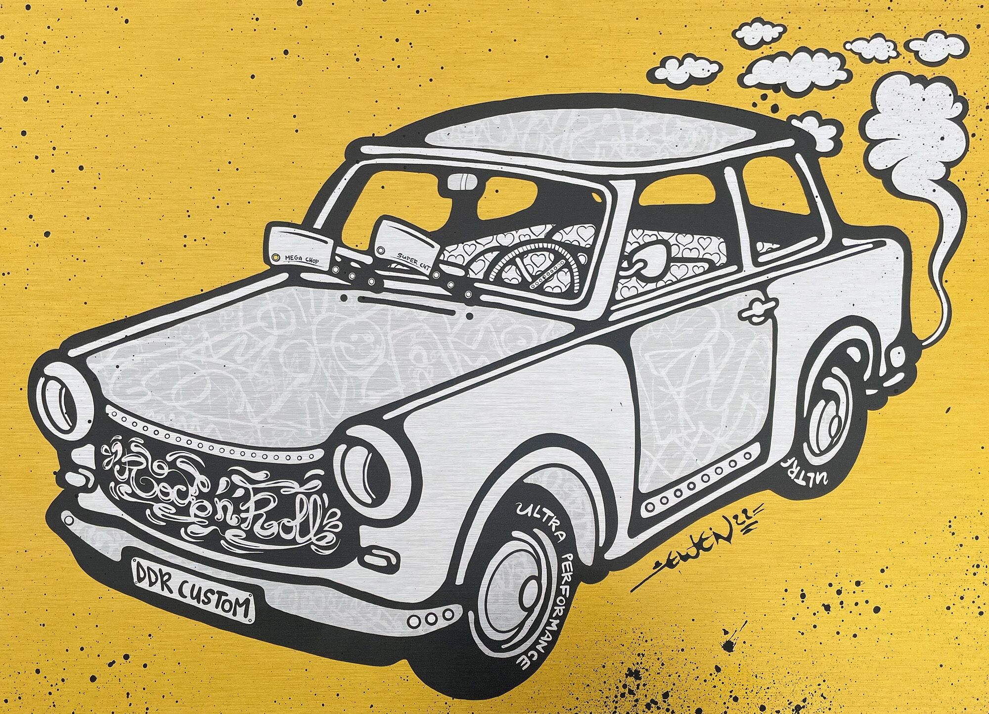 Bild "Trabant Revisited" (2022) von Ewen Gur