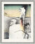 Schilderij "Paar met hond" - uit de serie "Litho's II", ingelijst