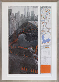 Picture "The Gates XXXVII", framed