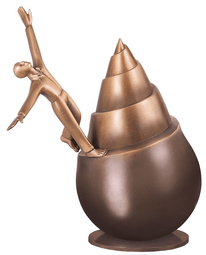 Skulptur "Infinity", Bronze von Andrea Bucci