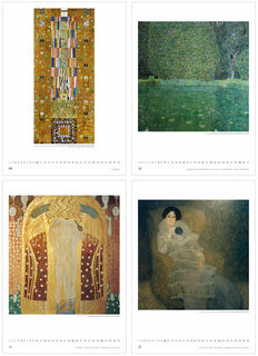 Artist calendar 2023 by Gustav Klimt