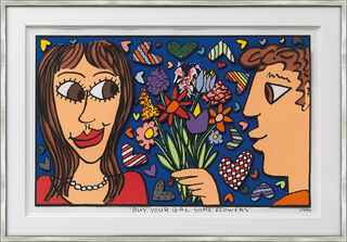 Bild "Buy your Gal some Flowers" (1996) by James Rizzi