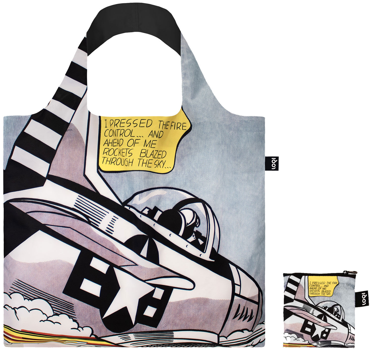 Tote bag "Whaam!" av Roy Lichtenstein