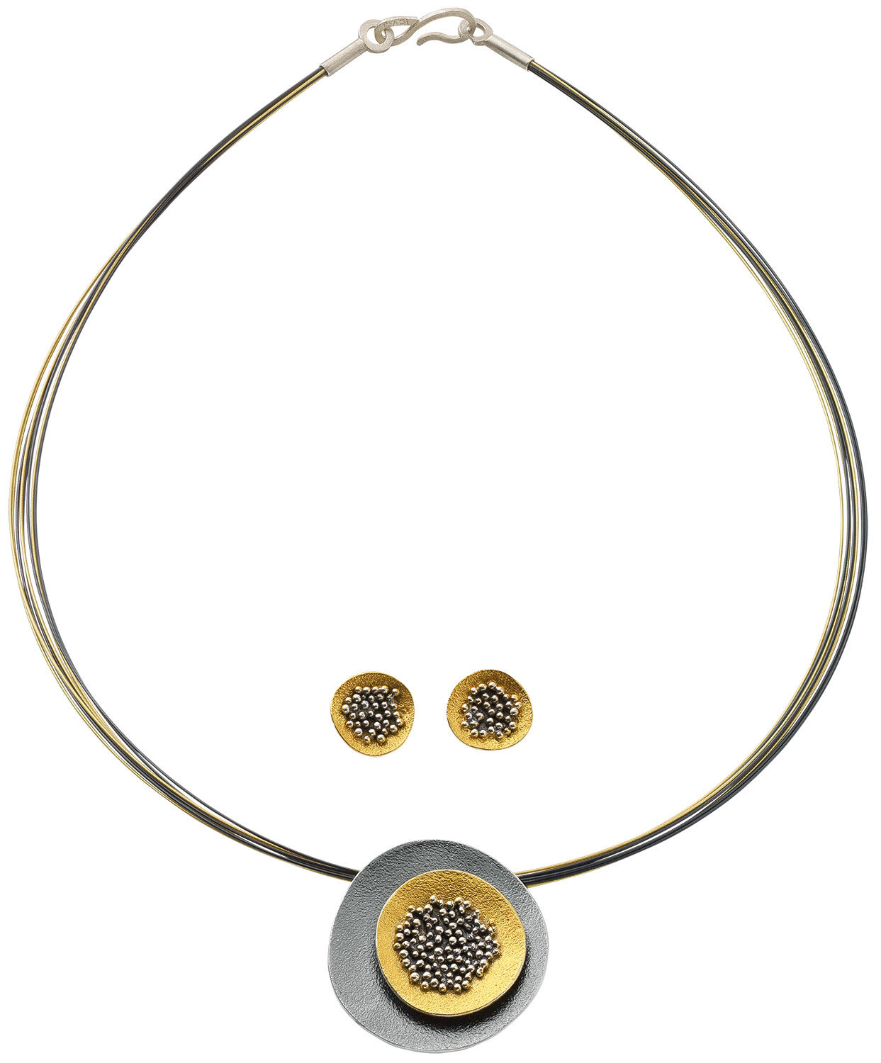 Jewellery set "Structure"