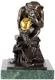 Sculpture "Monkey with Skull" (1892-93), bronze version by Wolfgang Hugo Rheinhold