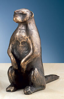 Sculpture "Meerkat III", bronze