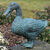Garden sculpture / gargoyle "Duck", bronze