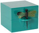 Casket "Dragon Fly", turquoise version