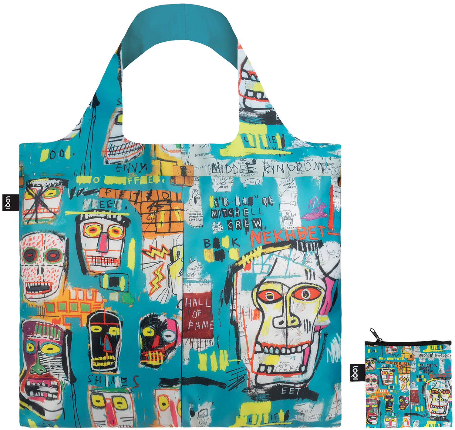 Tragetasche "Skull" von Jean-Michel Basquiat
