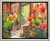 Picture "Green Door" (2022) (Original / Unique piece), framed