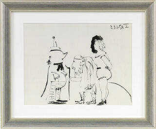 Picture "Untitled", framed by Pablo Picasso